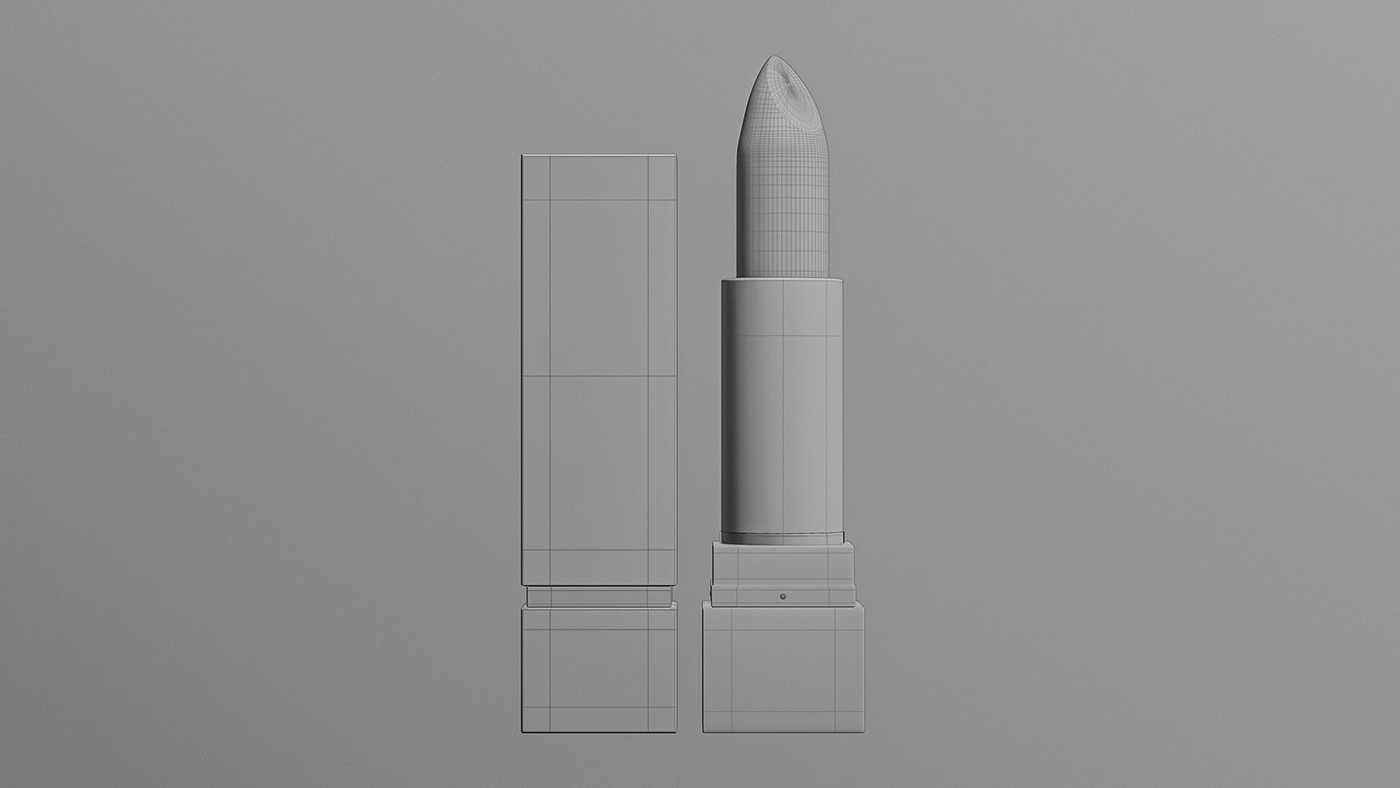 lipstick 3D-base